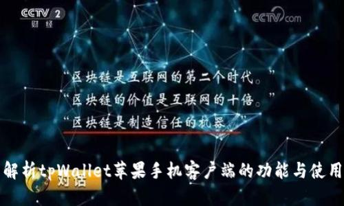 全面解析tpWallet苹果手机客户端的功能与使用指南